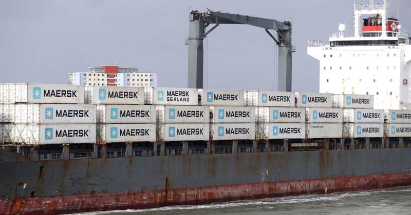 Maersk ghi nhận lợi nhuận kỷ lục trong quý 3/2022 nhưng dự báo nhu cầu vận tải biển giảm trong thời gian tới - Ảnh: Getty Images