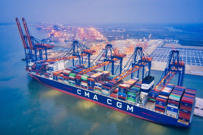 Đội tàu container quốc tế ngày càng "khủng" về kích cỡ