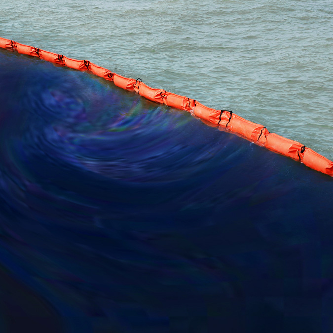 Containment Boom in Oil Spill Response