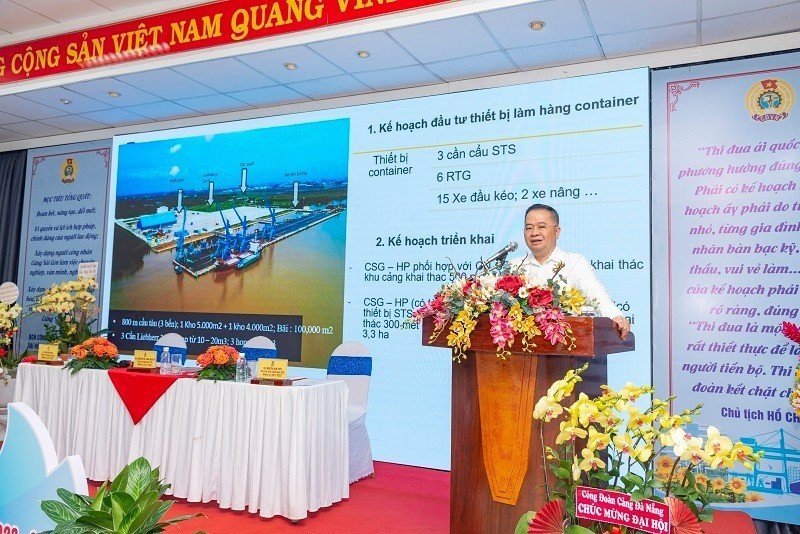 Ông Nguyễn Lê Chơn Tâm –Tổng giám đốc Cảng Sài Gòn