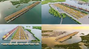 Phác thảo dự án Cảng trung chuyển quốc tế Cần Giờ tại cửa ngõ Sài Gòn