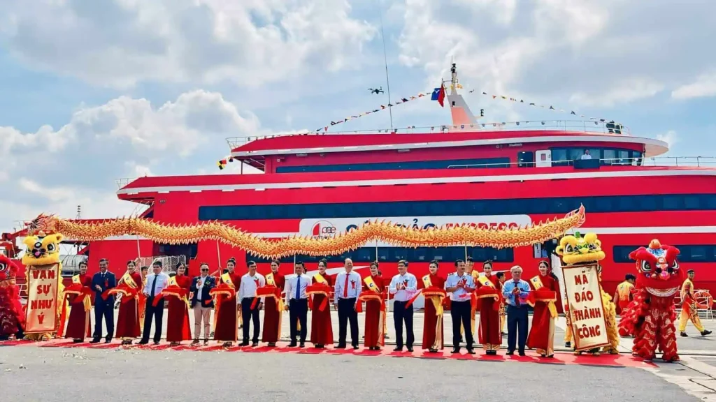 Lễ công bố tuyến vận tải hành khách TPHCM - Côn Đảo
