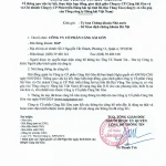 Công bố thông tin về thông qua ký kết, thực hiện hợp đồng, giao dịch giữa Công ty CP Cảng Sài Gòn và Chi nhánh Công ty CP Phát triển Hàng hải tại tỉnh Bà Rìa Vũng Tàu (công ty có vốn góp của Tổng công ty Hàng hải Việt Nam)