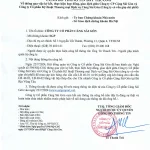 Công bố thông tin về việc ký kết, thực hiện hợp đồng, giao dịch giữa Công ty CP Cảng Sài Gòn và Công ty Cổ phần Kỹ thuật Thương mại Dịch vụ Cảng Sài Gòn (Công ty có vốn góp chi phối)