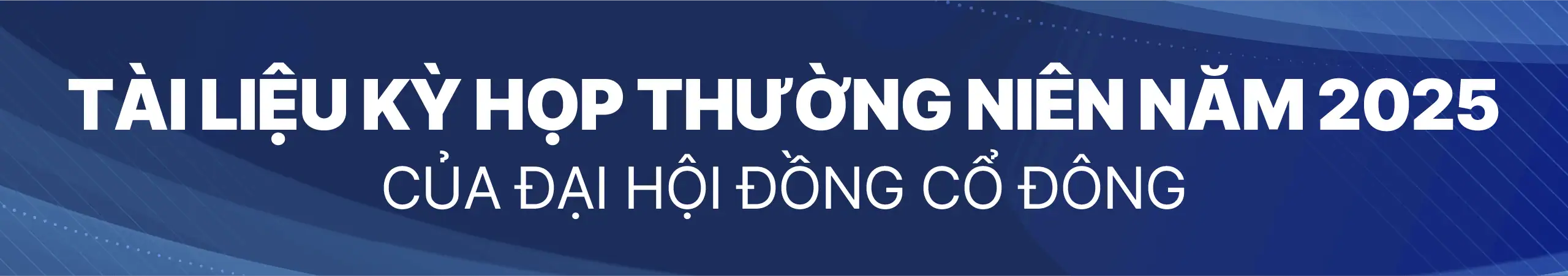 tài liệu đại hội đồng cổ đông