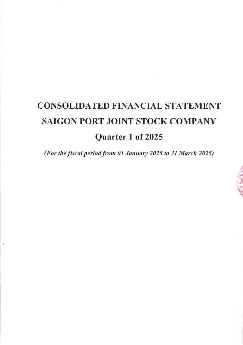 financial report