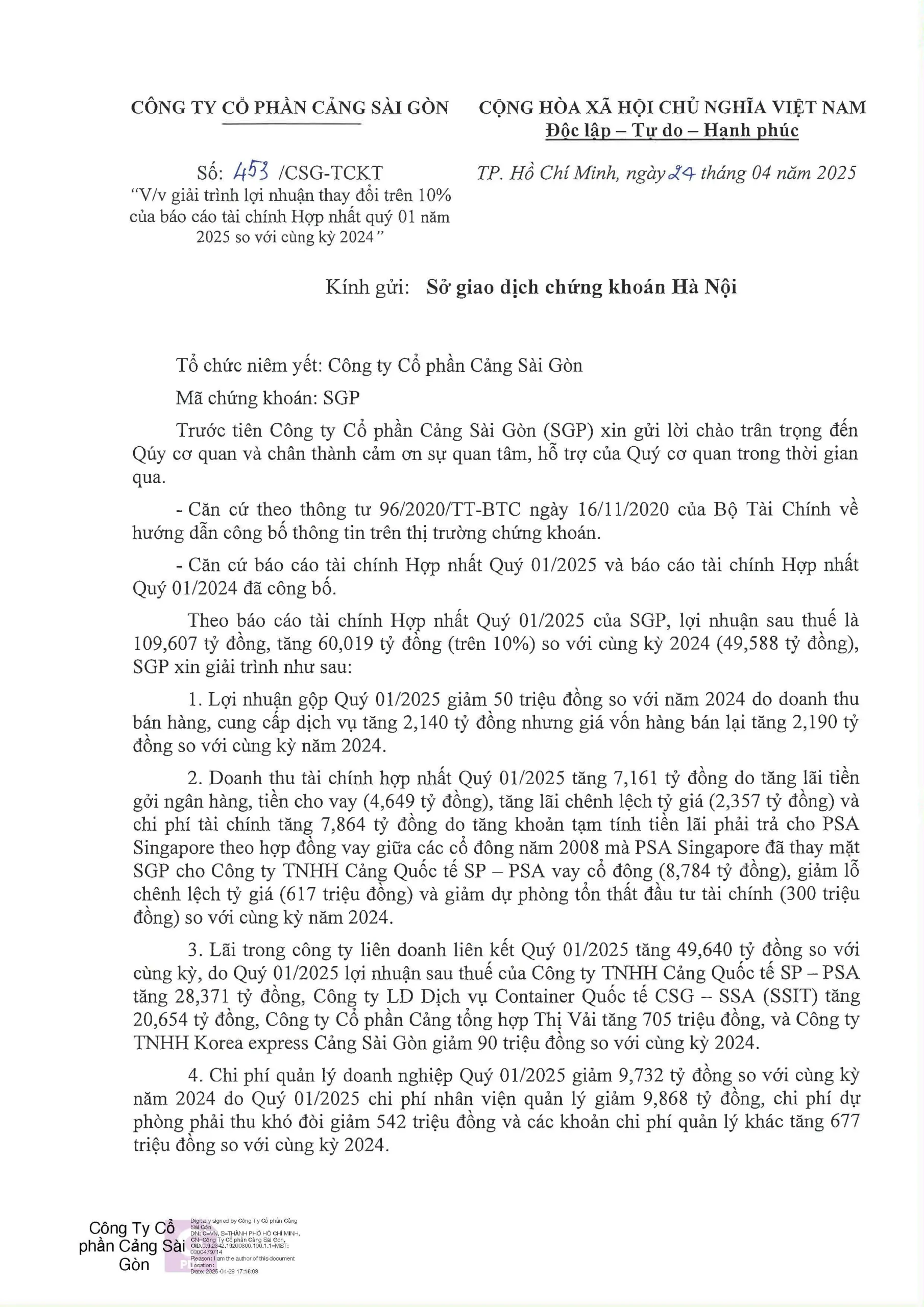 báo cáo tài chính