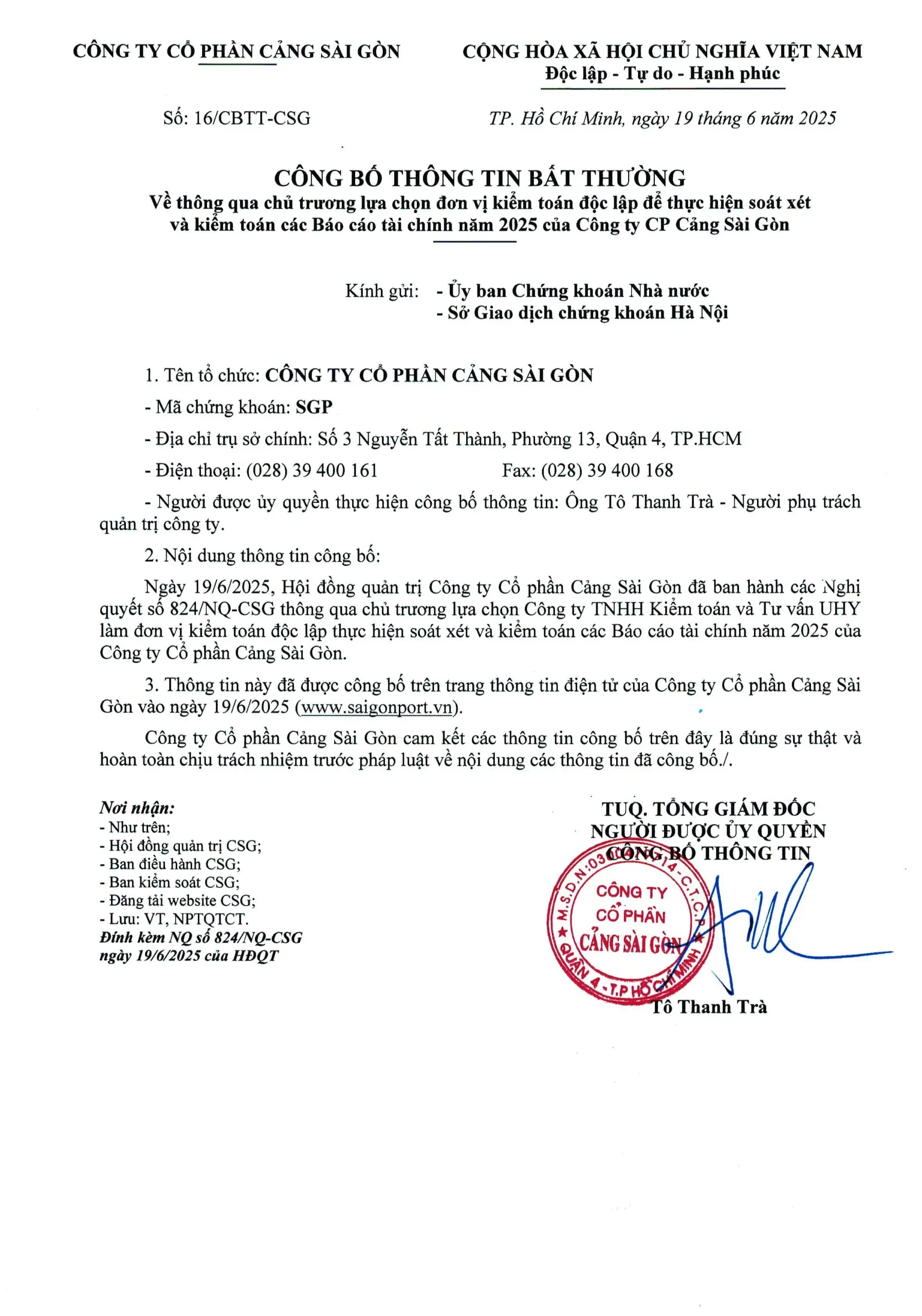 Công bố thông tin