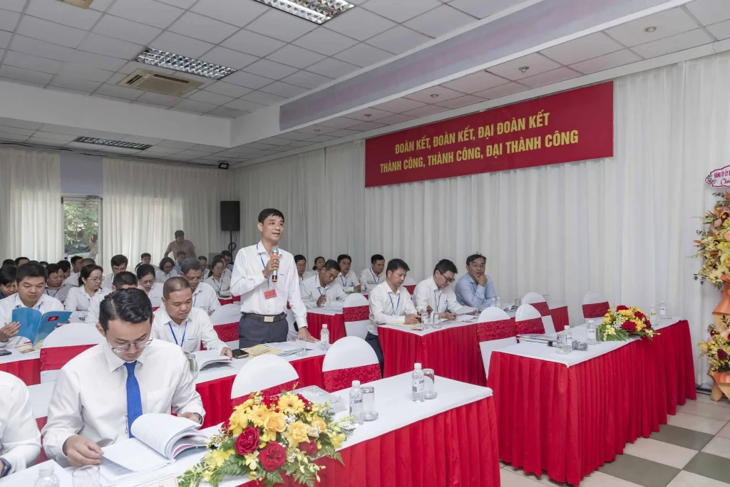 Đại hội đại biểu Đảng bộ Công ty Cổ phần Cảng Sài Gòn lần thứ XV, nhiệm kỳ 2025 - 2030 3 Đại hội Đảng bộ