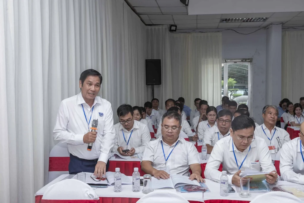 Đại hội đại biểu Đảng bộ Công ty Cổ phần Cảng Sài Gòn lần thứ XV, nhiệm kỳ 2025 - 2030 4 Đại hội Đảng bộ