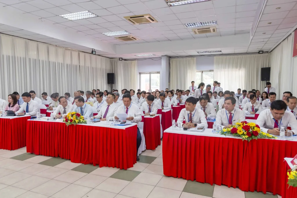 Đại hội đại biểu Đảng bộ Công ty Cổ phần Cảng Sài Gòn lần thứ XV, nhiệm kỳ 2025 - 2030 6 Đại hội Đảng bộ