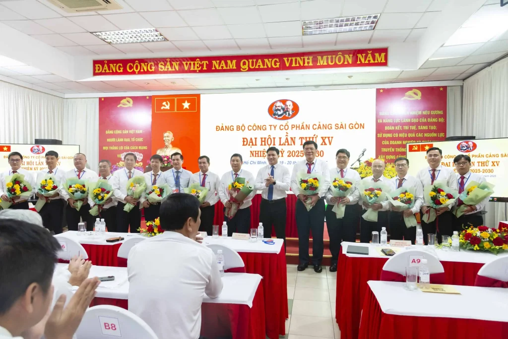 Đại hội đại biểu Đảng bộ Công ty Cổ phần Cảng Sài Gòn lần thứ XV, nhiệm kỳ 2025 - 2030 14 Đại hội Đảng bộ