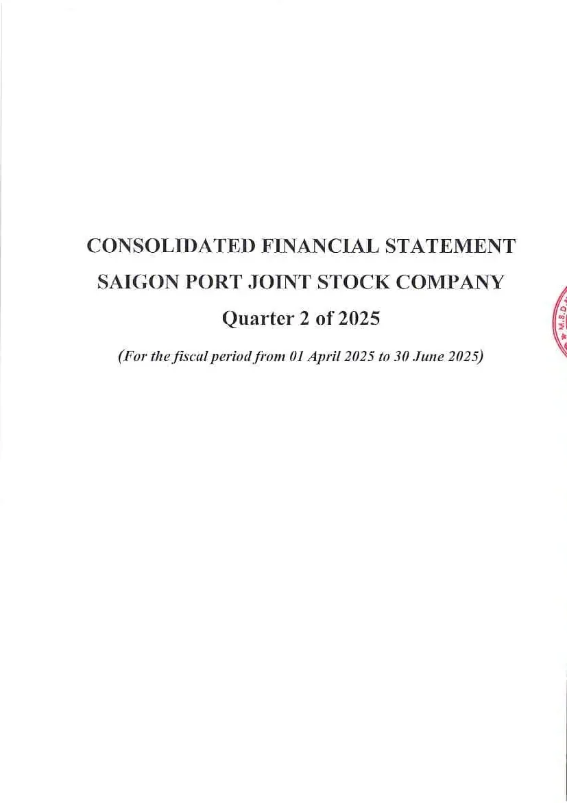 financial report