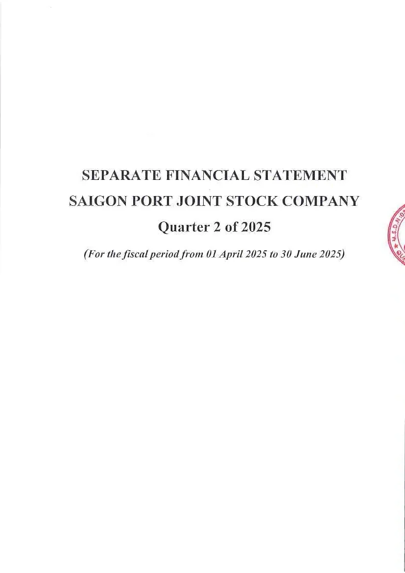 financial report