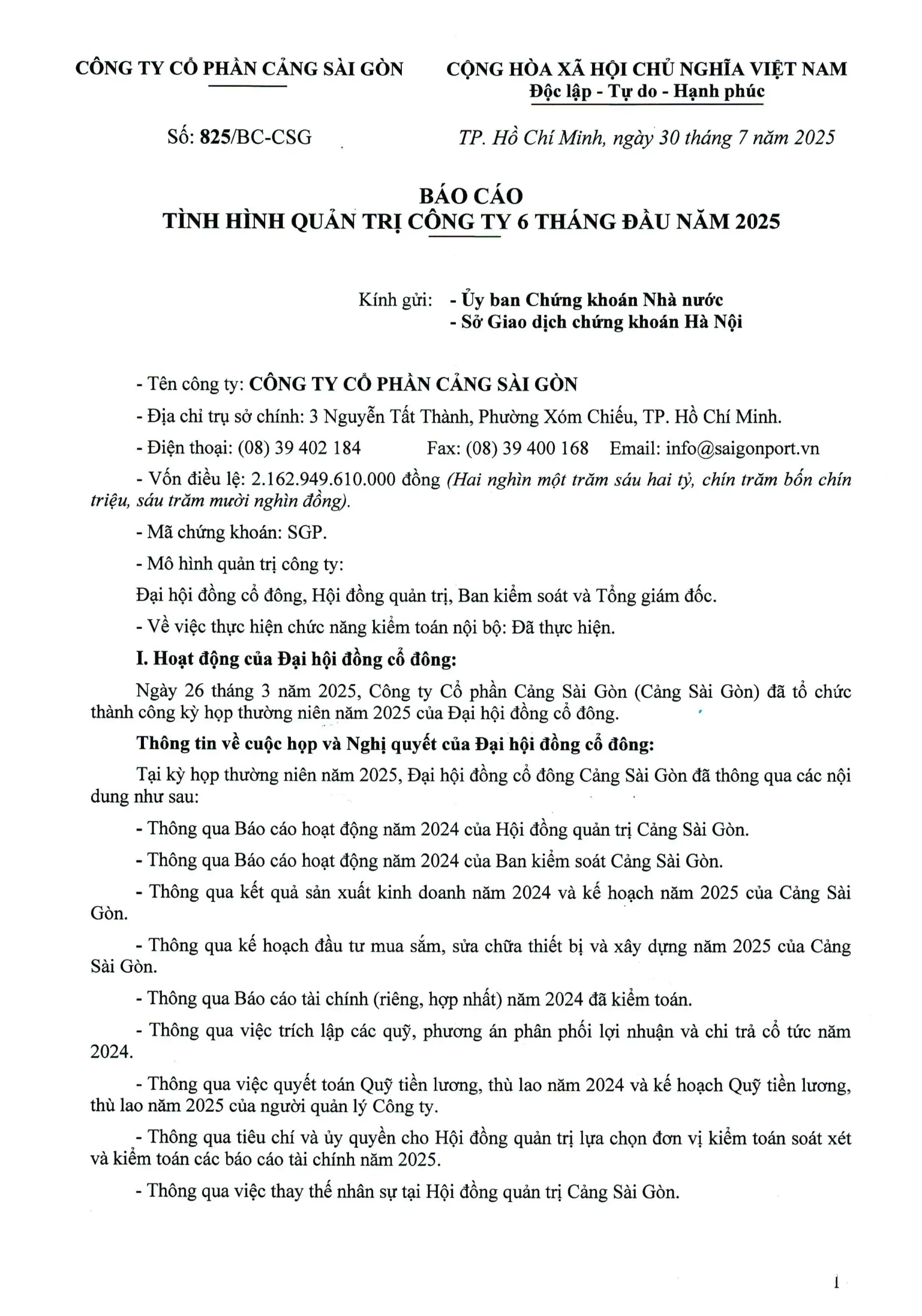 báo cáo quản trị