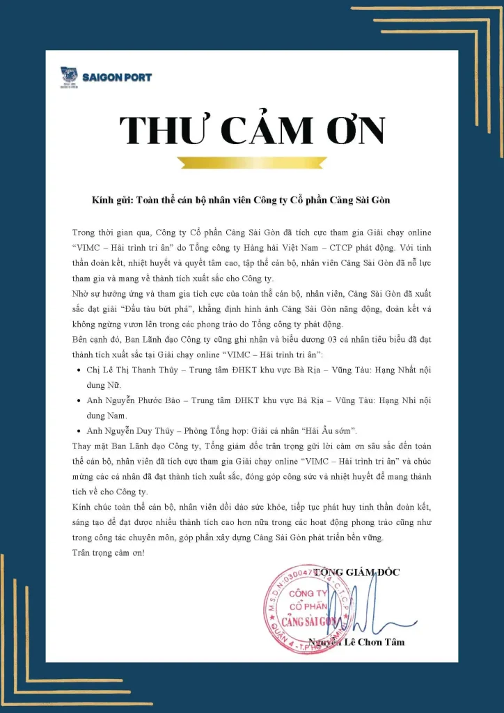 THU CAM ON TAP THE CBNV CSG DA THAM GIA PHONG TRAO CUA VIMC
