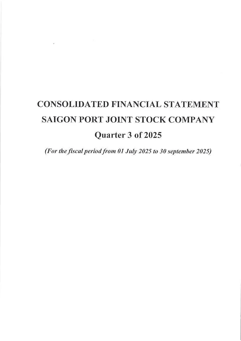 financial report