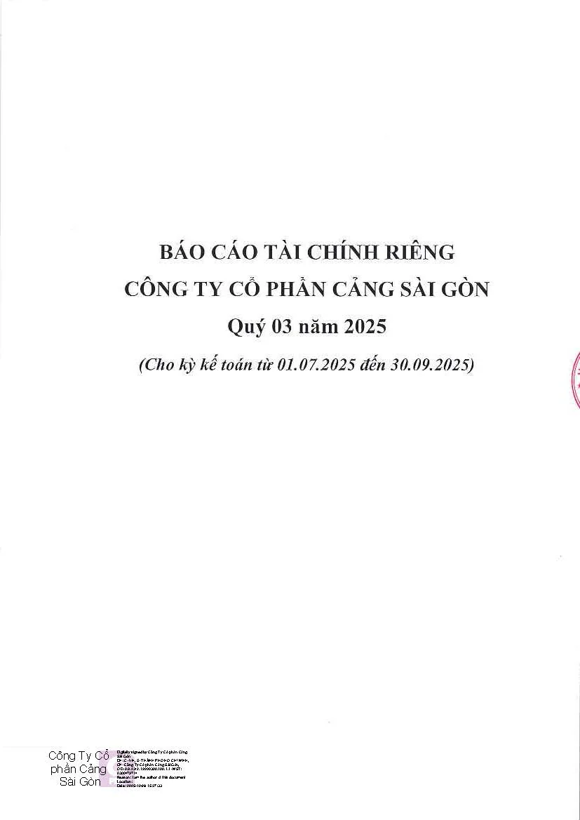 báo cáo tài chính