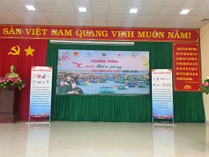 Cảng Sài Gòn chung tay mang Tết ấm đến vùng biên giới biển 1 Chương trình do Ban Chỉ huy Bộ đội Biên phòng TP. Hồ Chí Minh tổ chức nhân dịp Tết Nguyên đán Bính Ngọ năm 2026. Ảnh: Lê Minh Truyền - Phòng CNTT