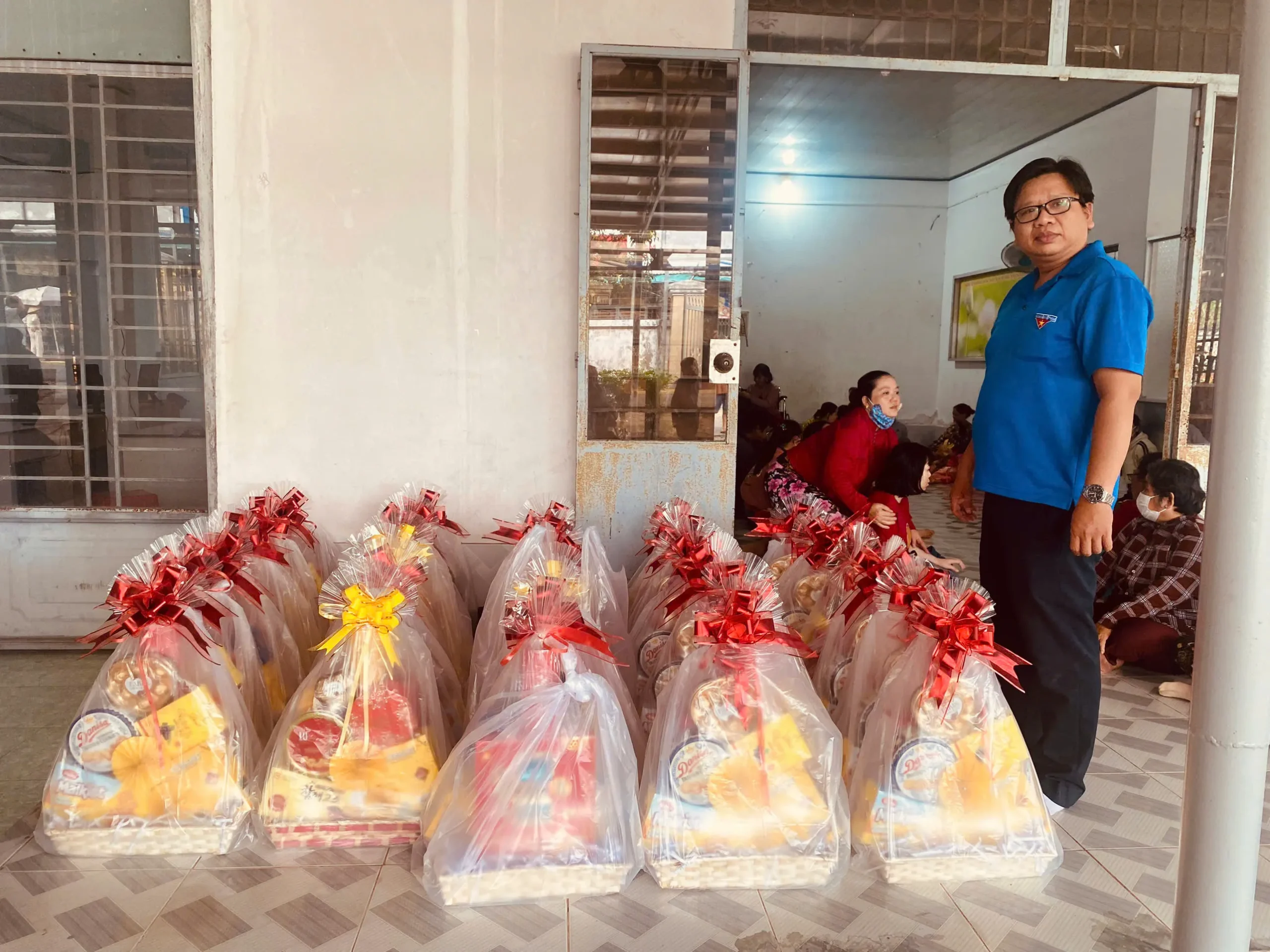 Những phần quà Tết do Cảng Sài Gòn chuẩn bị để trao tặng đến các em nhỏ và gia đình có hoàn cảnh khó khăn.