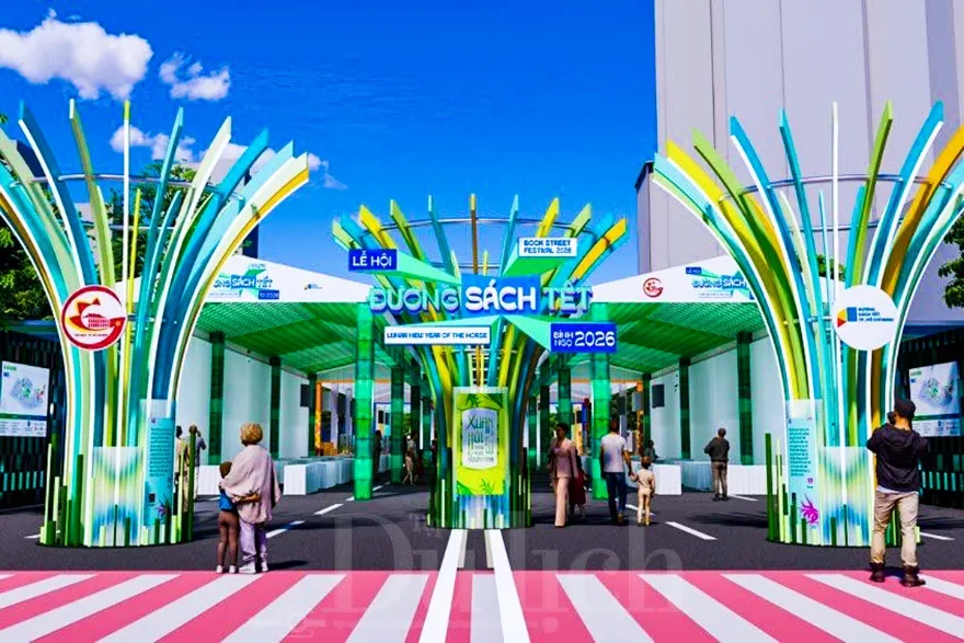 “Rừng tre kể chuyện” tại Đường sách Tết Bính Ngọ 2026.