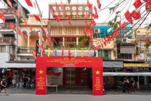 Cả nước sẵn sàng cho ngày bầu cử 4 Không gian di tích gắn với nơi Chủ tịch Hồ Chí Minh viết Tuyên ngôn Độc lập năm 1945. Ảnh: Hoàng Giang