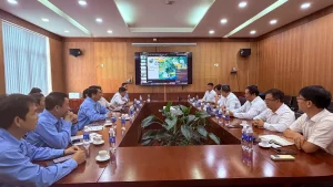 Toàn cảnh buổi làm việc giữa Cảng Sài Gòn và Thép Miền Nam - VNSTEEL ngày 17/3/2026.