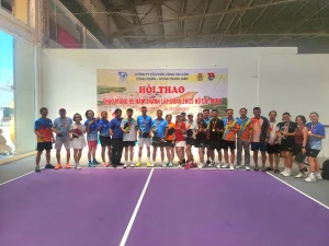 Phát huy vai trò xung kích của tuổi trẻ Cảng Sài Gòn trong giai đoạn phát triển mới 5 Các vận động viên đạt thành tích cao trong bộ môn pickleball tại Hội thao chào mừng 95 năm Ngày thành lập Đoàn TNCS Hồ Chí Minh.