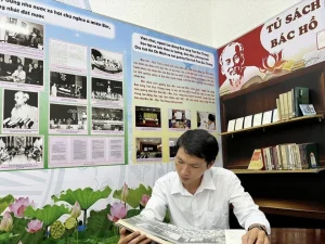 Bảo tàng tổ chức các hoạt động như triển lãm chuyên đề, cuộc thi tìm hiểu và viết cảm nhận. Các chương trình hướng đến cán bộ, đoàn viên, góp phần phổ biến nội dung trưng bày và tăng mức độ tiếp cận của công chúng. Ảnh: Bảo tàng Tôn Đức Thắng.