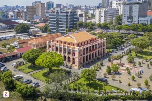 Không gian văn hóa Hồ Chí Minh tại Bảo tàng Hồ Chí Minh - chi nhánh TP.HCM (Bến Nhà Rồng) đang được đề xuất mở rộng với quy mô lên đến 11 ha, gấp gần 10 lần hiện tại. Dự án không chỉ dừng ở việc bảo tồn di tích mà hướng tới hình thành một không gian văn hóa Hồ Chí Minh mang tính biểu tượng, kết nối lịch sử với đời sống đô thị hiện đại, tạo điểm nhấn mới ngay trung tâm TP.HCM. Ảnh: Khương Nguyễn.