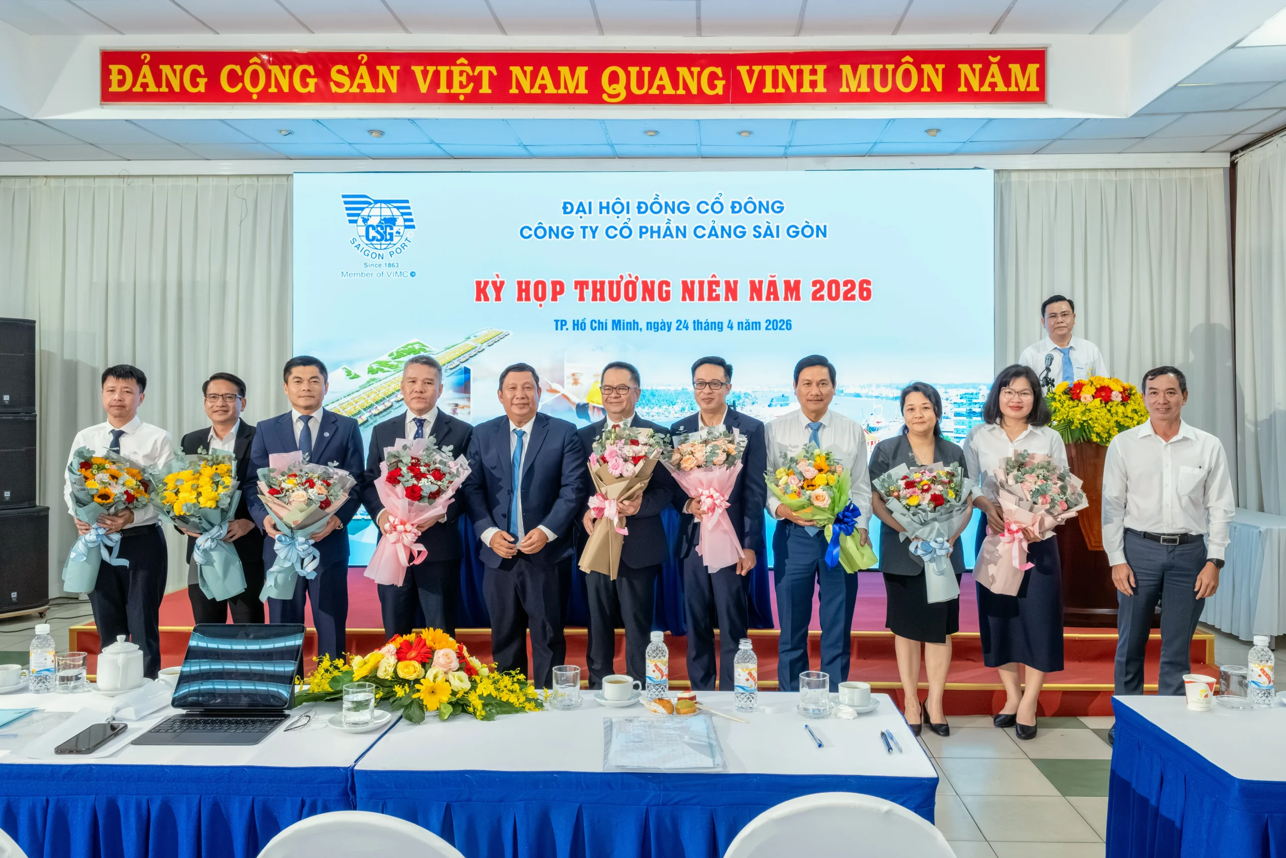 Các thành viên Hội đồng quản trị và Ban Kiểm soát nhiệm kỳ 2026 - 2031 ra mắt tại Đại hội, đánh dấu bước kiện toàn tổ chức, sẵn sàng triển khai các định hướng phát triển trong giai đoạn tới.