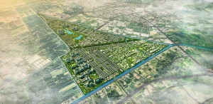 Dự án đại học quốc tế: Dự án được định hướng phát triển là đô thị tổng hợp gắn với chức năng đào tạo, nghiên cứu và đổi mới sáng tạo, với quy mô dân số 135.000 dân đô thị và 60.000 sinh viên, gồm đầy đủ các khu chức năng, giáo dục, dịch vụ, thương mại và hạ tầng xã hội.