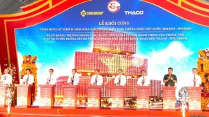 Khởi công dự án Quảng trường trung tâm và Trung tâm hành chính TPHCM - Ảnh: VGP/LA
