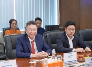 Tổng giám đốc VIMC, Lê Anh Sơn phát biểu tại buổi làm việc