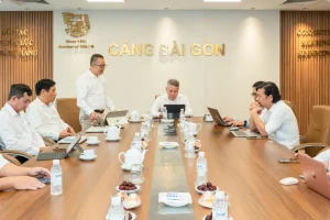 Ông Nguyễn Lê Chơn Tâm phát biểu tại buổi lễ.