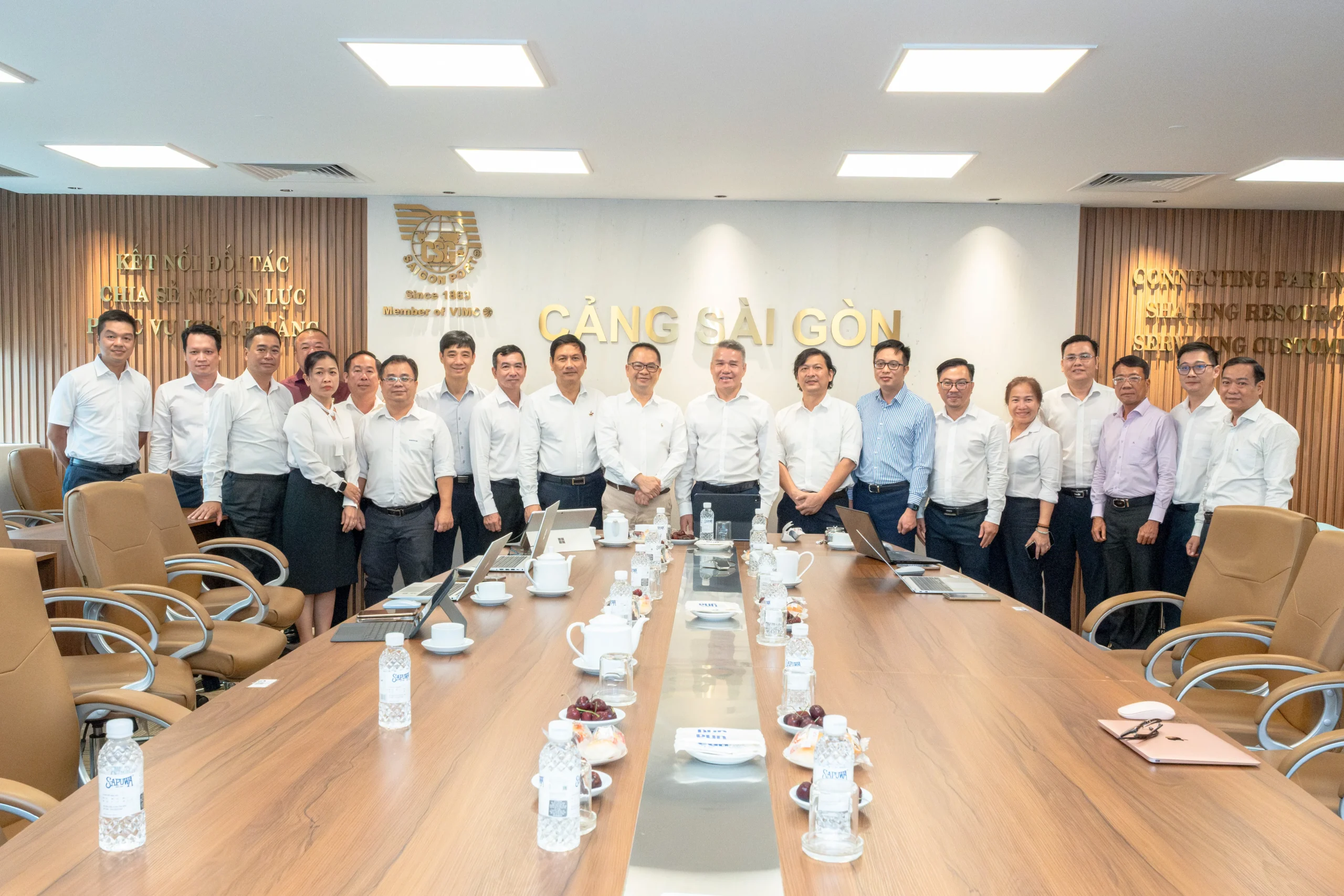 Buổi lễ diễn ra thành công tốt đẹp, thể hiện quyết tâm xây dựng đội ngũ nhân sự chất lượng cao, đồng hành cùng Cảng Sài Gòn trên hành trình vươn ra biển lớn.