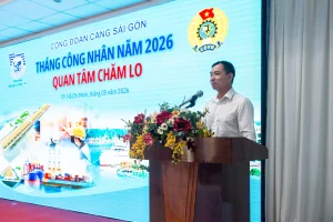 Công đoàn Cảng Sài Gòn: Lấy con người làm trung tâm, nâng cao hiệu quả công tác chăm lo người lao động trong giai đoạn mới 1 snapedit 1781161588763 1