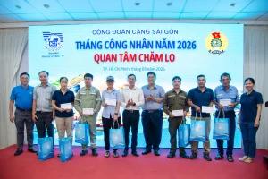 Công đoàn Cảng Sài Gòn: Lấy con người làm trung tâm, nâng cao hiệu quả công tác chăm lo người lao động trong giai đoạn mới 2 snapedit 1781161588763 2
