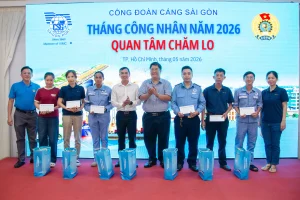 Công đoàn Cảng Sài Gòn: Lấy con người làm trung tâm, nâng cao hiệu quả công tác chăm lo người lao động trong giai đoạn mới 3 snapedit 1781161588763 3