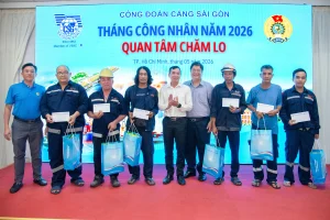 Công đoàn Cảng Sài Gòn: Lấy con người làm trung tâm, nâng cao hiệu quả công tác chăm lo người lao động trong giai đoạn mới 4 snapedit 1781161588763 5