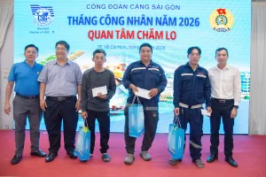 Công đoàn Cảng Sài Gòn: Lấy con người làm trung tâm, nâng cao hiệu quả công tác chăm lo người lao động trong giai đoạn mới 5 snapedit 1781161588763 6