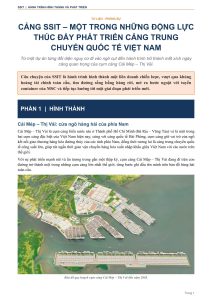 2026.07.15 Cang SSIT Mot trong nhung dong luc thuc day phat trien cang trung chuyen Viet nam 1